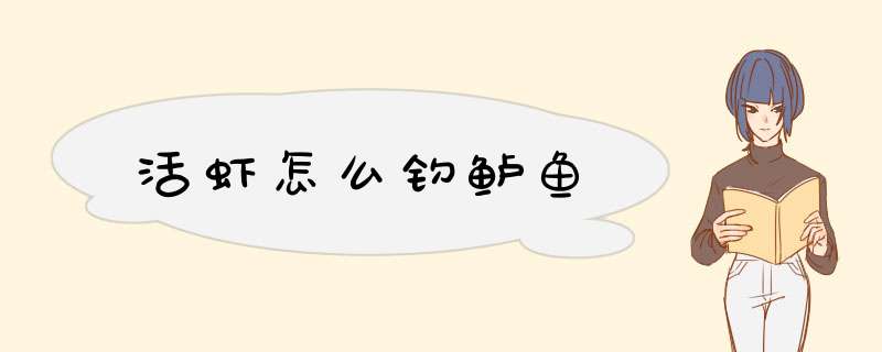 活虾怎么钓鲈鱼