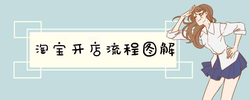 淘宝开店流程图解