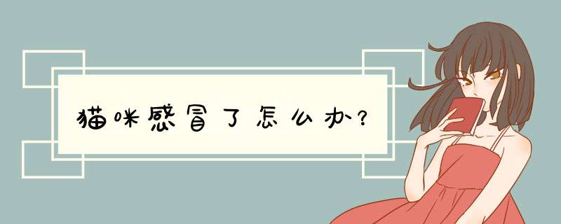 猫咪感冒了怎么办？