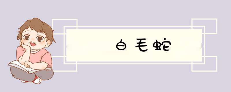 白毛蛇