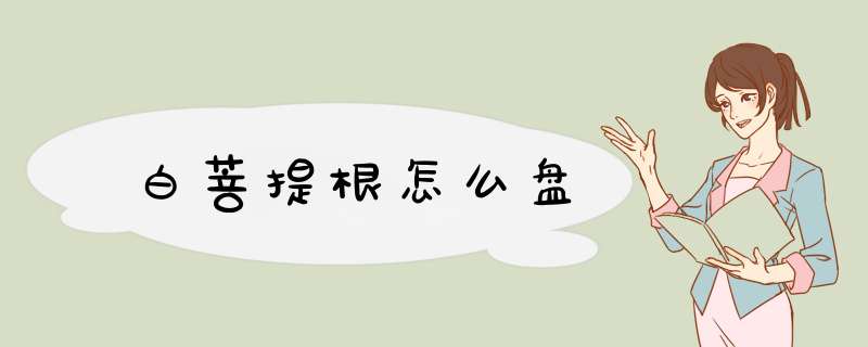 白菩提根怎么盘