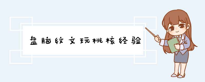 盘脑纹文玩桃核经验