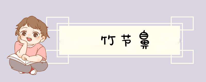 竹节鼻