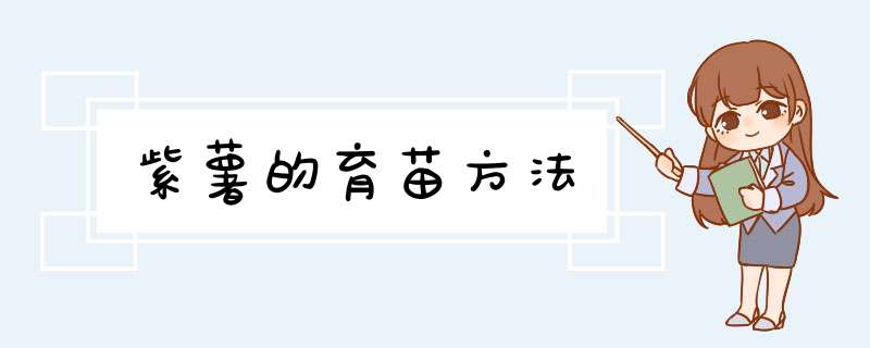 紫薯的育苗方法