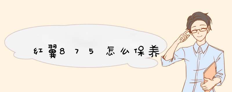 红翼875怎么保养