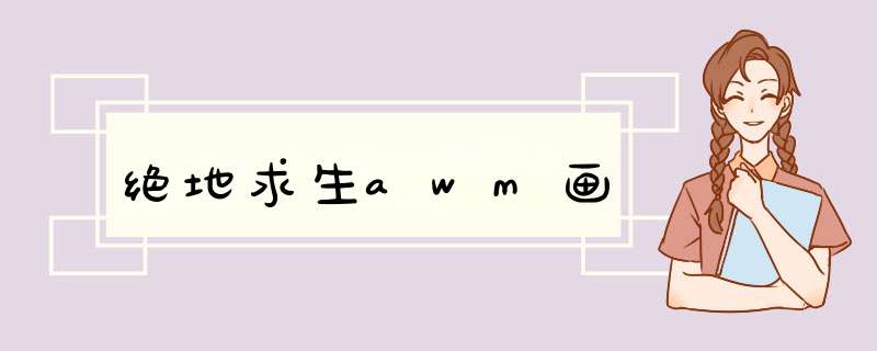 绝地求生awm画