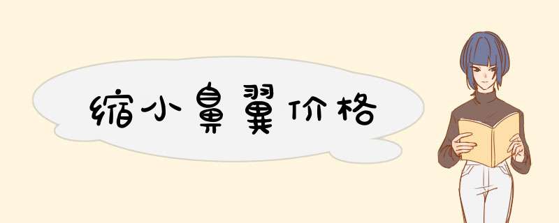 缩小鼻翼价格