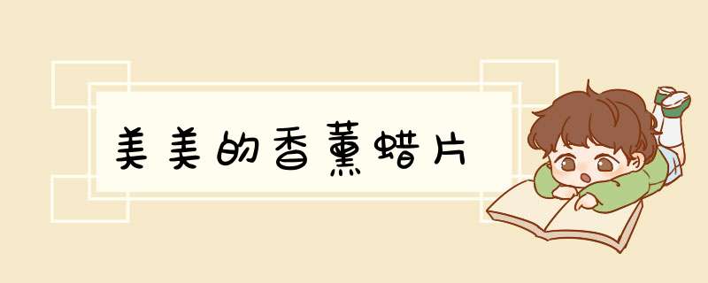 美美的香薰蜡片