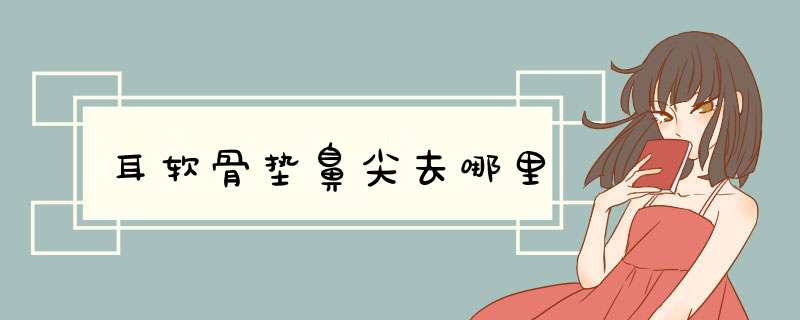 耳软骨垫鼻尖去哪里