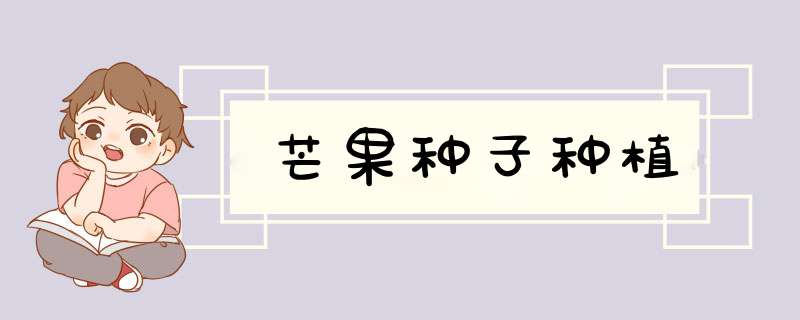 芒果种子种植