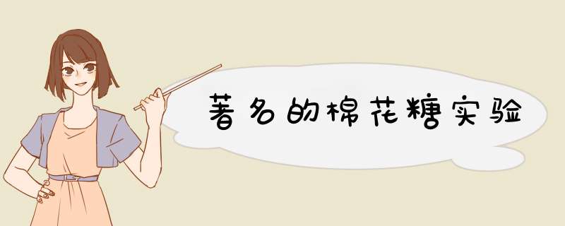 著名的棉花糖实验