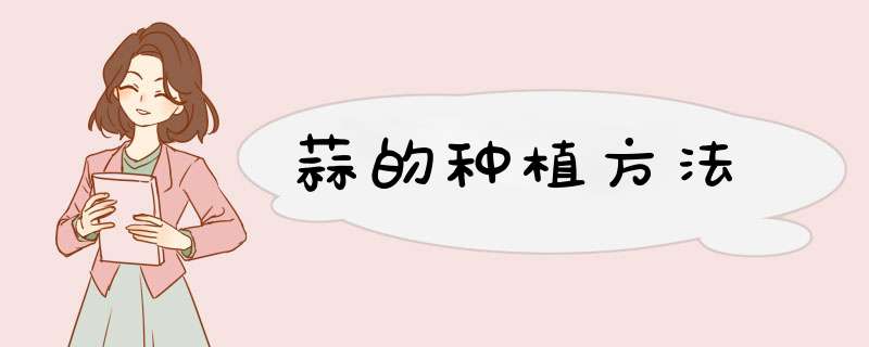 蒜的种植方法