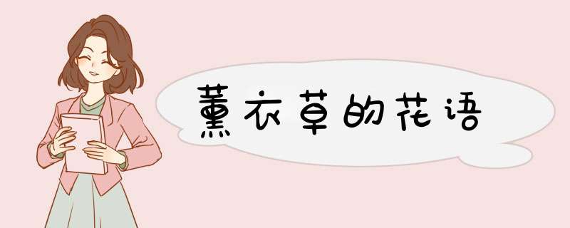 薰衣草的花语
