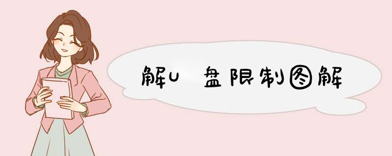 解U盘限制图解
