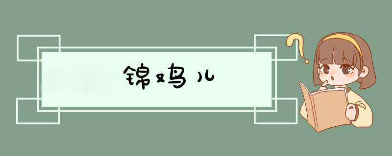 锦鸡儿
