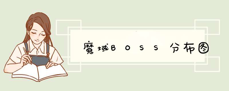 魔域BOSS分布图