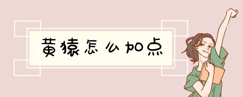 黄猿怎么加点
