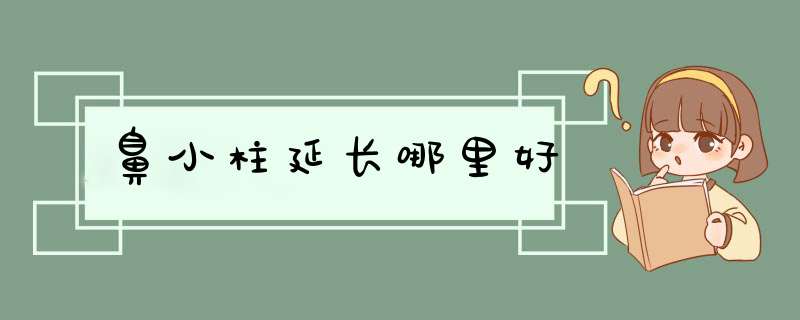 鼻小柱延长哪里好