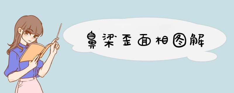 鼻梁歪面相图解