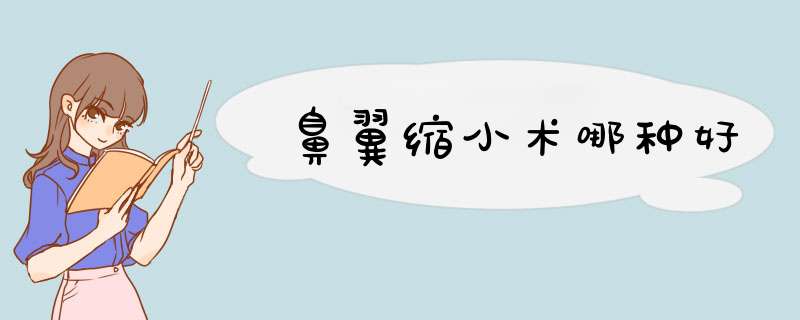 鼻翼缩小术哪种好