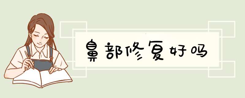 鼻部修复好吗